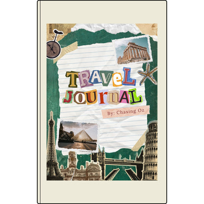 Vegan Leather Chasing Oz Travel Journal
