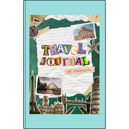 Vegan Leather Chasing Oz Travel Journal