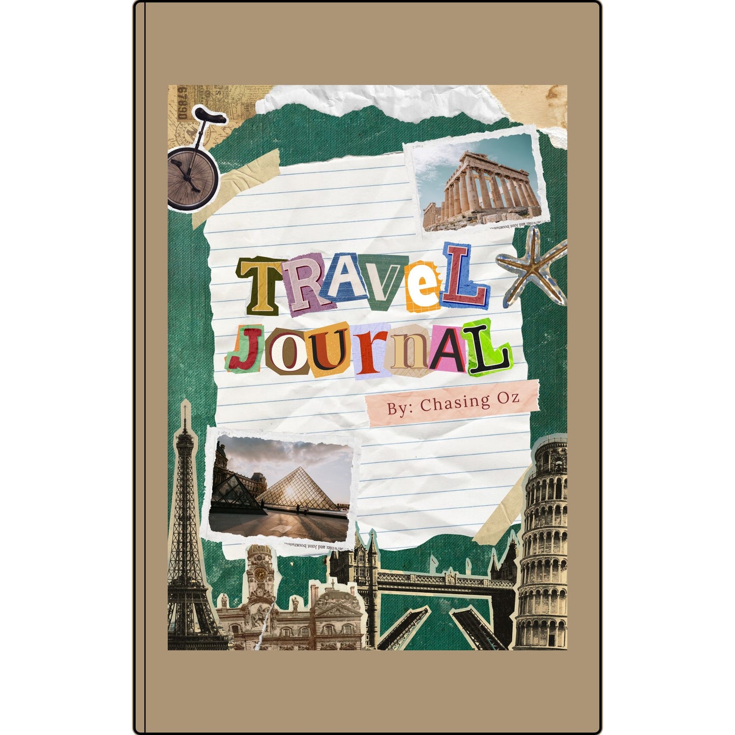 Vegan Leather Chasing Oz Travel Journal
