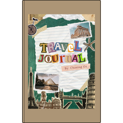 Vegan Leather Chasing Oz Travel Journal