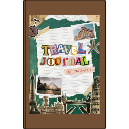 Vegan Leather Chasing Oz Travel Journal