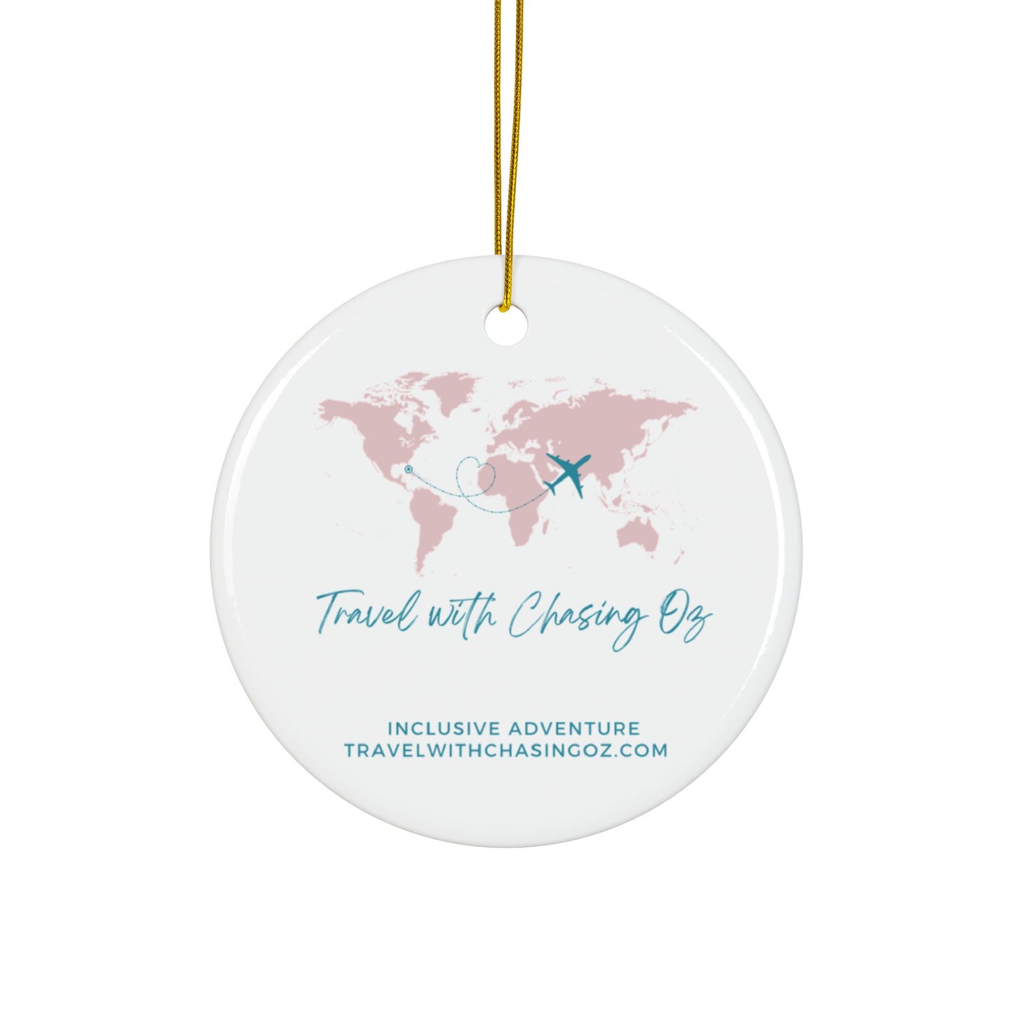 Iceland by Chasing Oz - Doubled-Sided Ceramic Ornaments