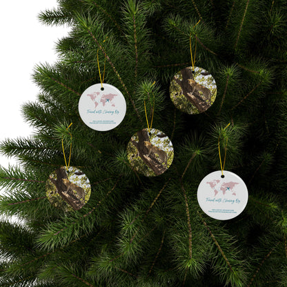 Safari Scenes - Ceramic Ornaments