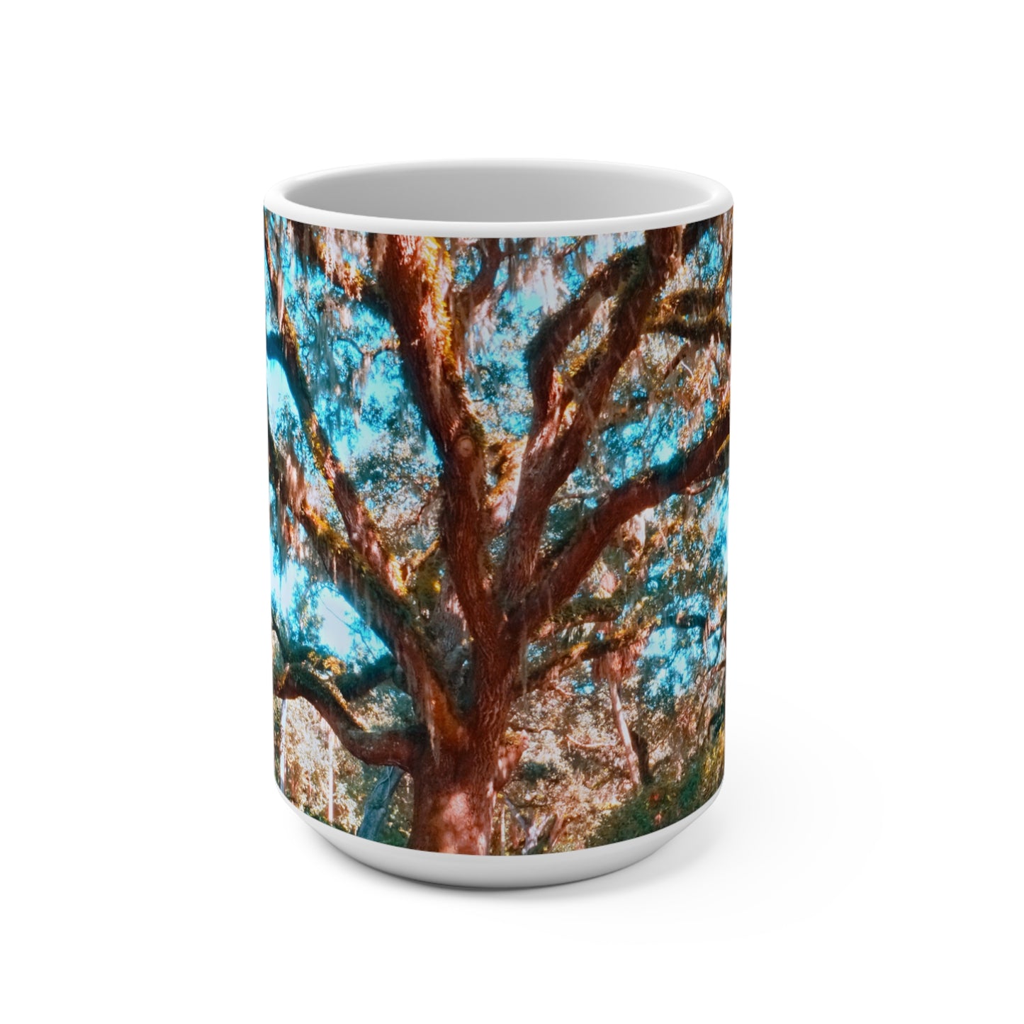 Chasing Oz Art Washington Oaks Garden State Park Live Oak - Mug 15oz