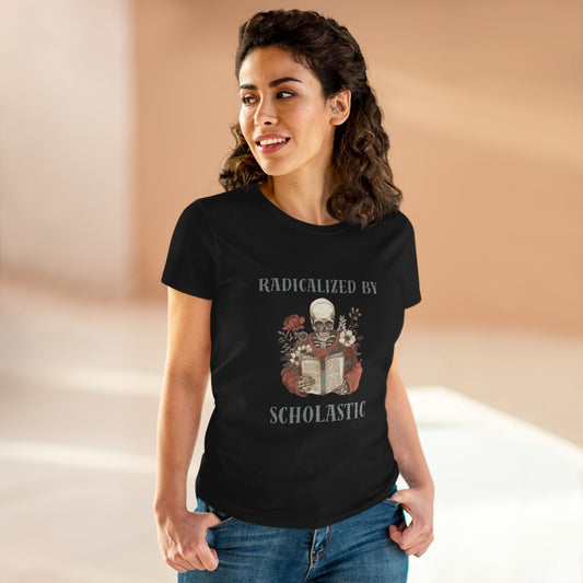 Radicalized by Scholastic - Women's Fitted Tee