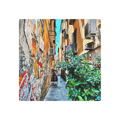 Italian Alleyway - Metal Wall Art