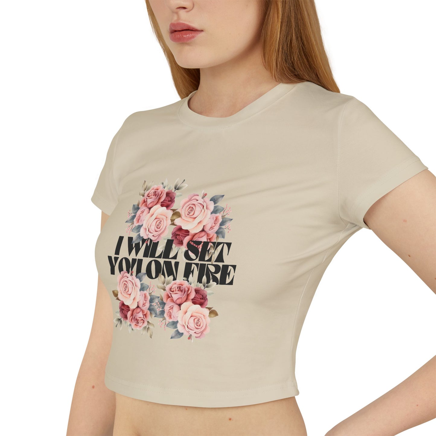 I Will Set You on Fire - Women's Baby Doll Tee