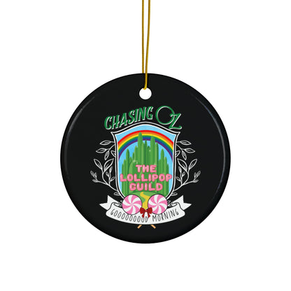 Chasing Oz - Double-sided Ceramic Ornaments