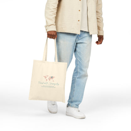 Travel with Chasing Oz - Cotton Canvas Tote Bag
