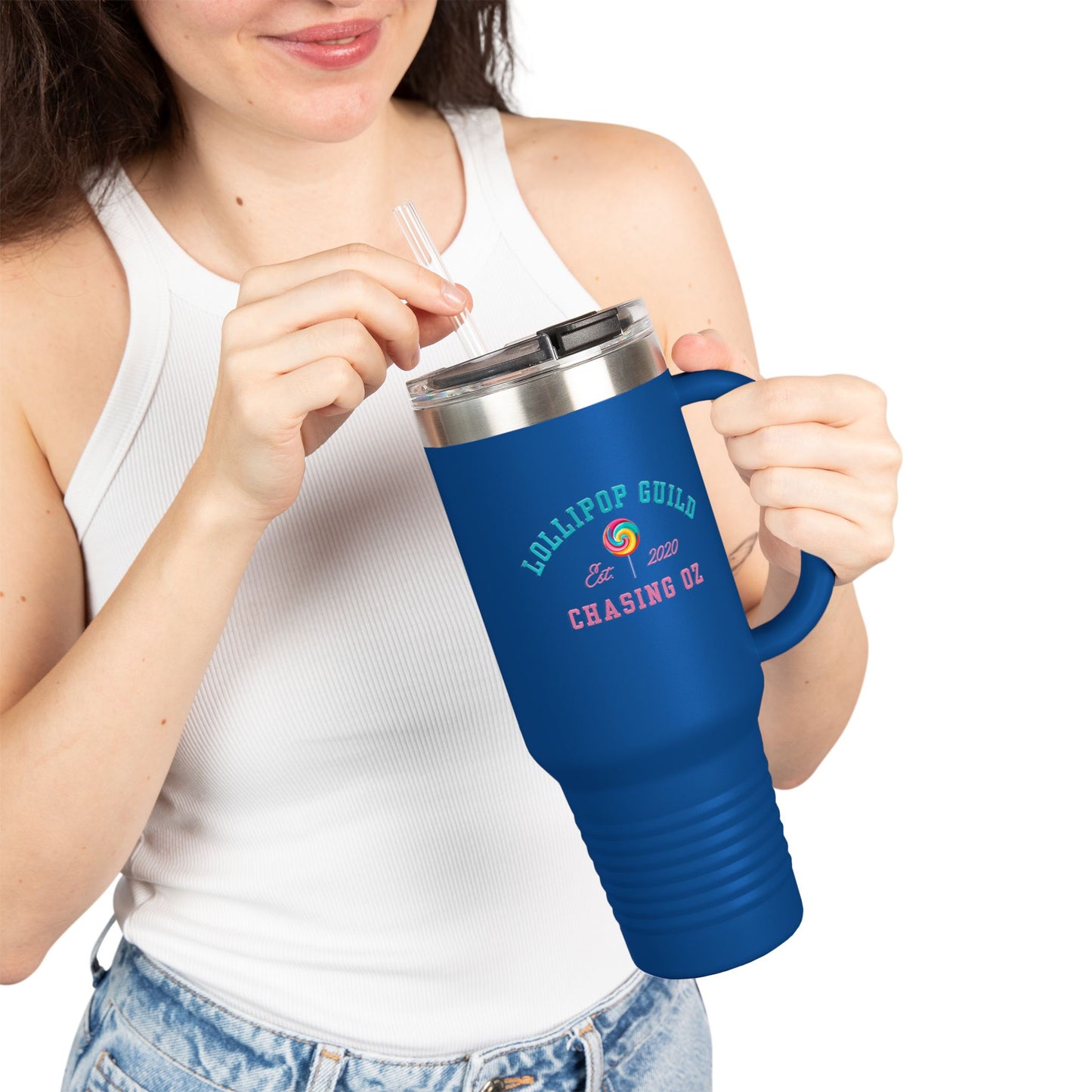 Chasing Oz Lollipop Guild - 40oz Insulated Travel Mug