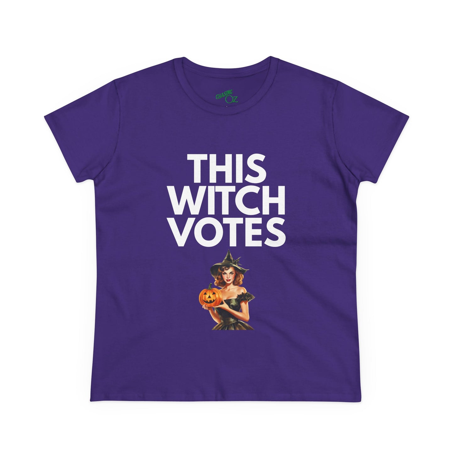 This Witch Votes - Womens Fitted Tee