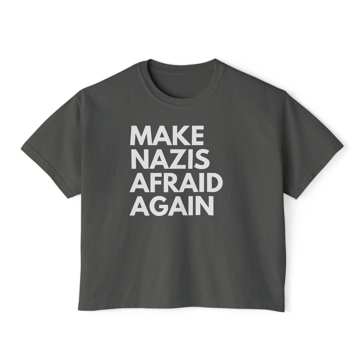 Make Nazis Afraid Again - Women's Cotton Tee
