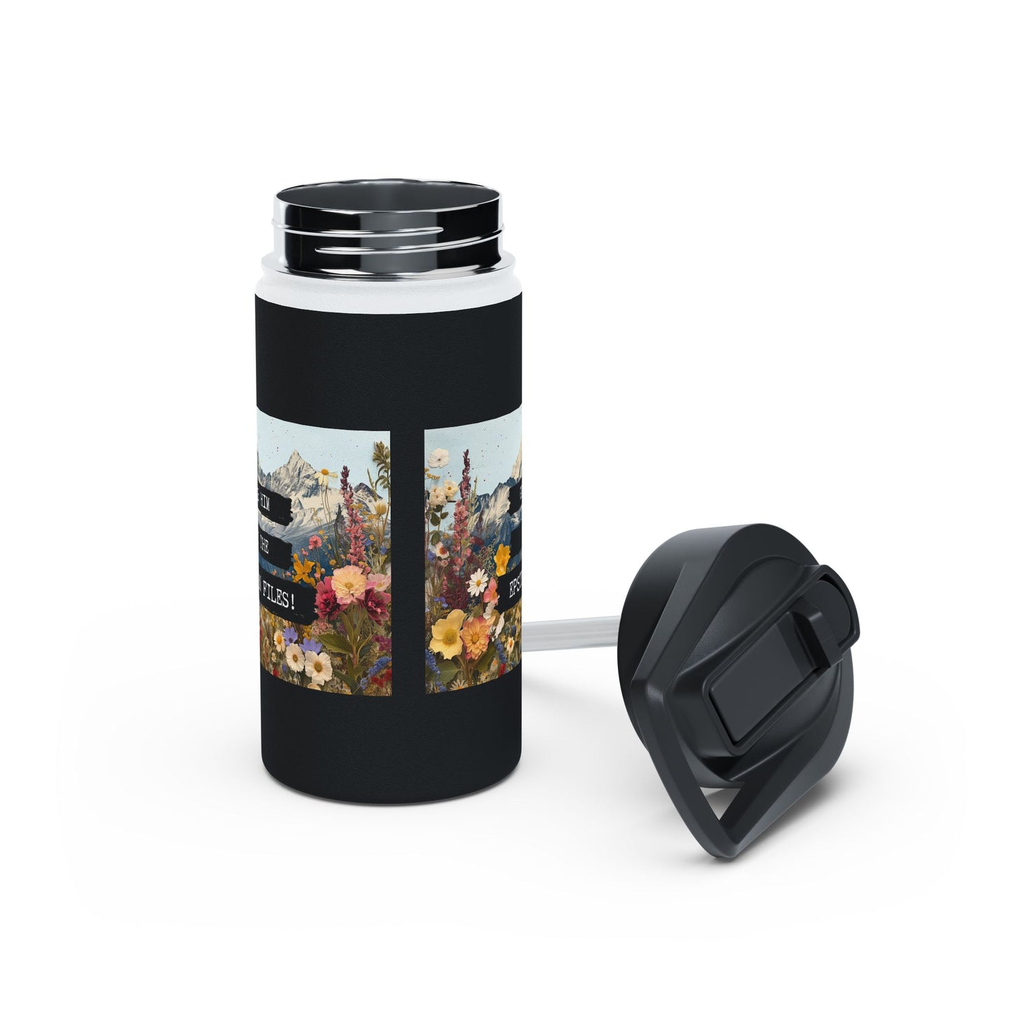 Grab Him by the Files - Stainless Steel Water Bottle