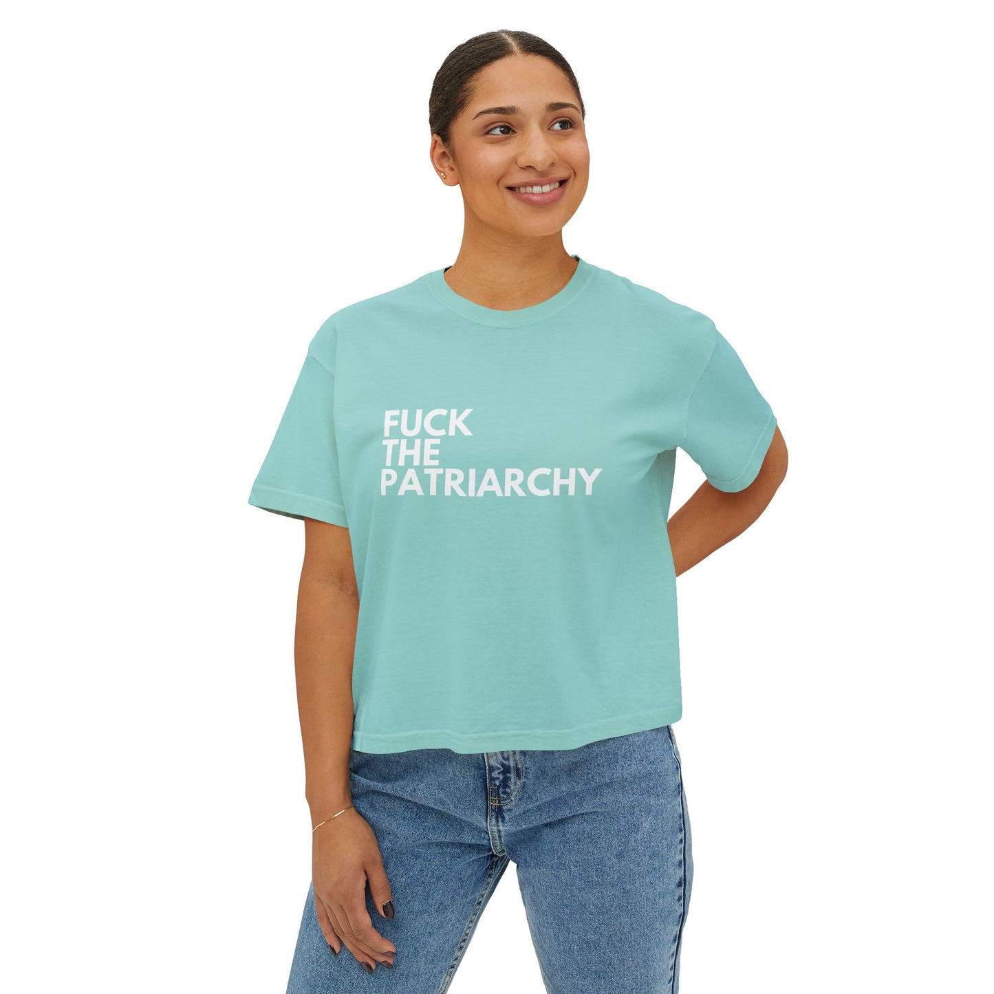 F the Patriarchy - Women's Boxy Tee