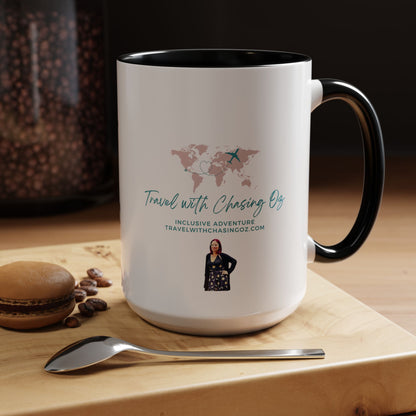 Travel with Chasing Oz - Mug (11 & 15 oz)