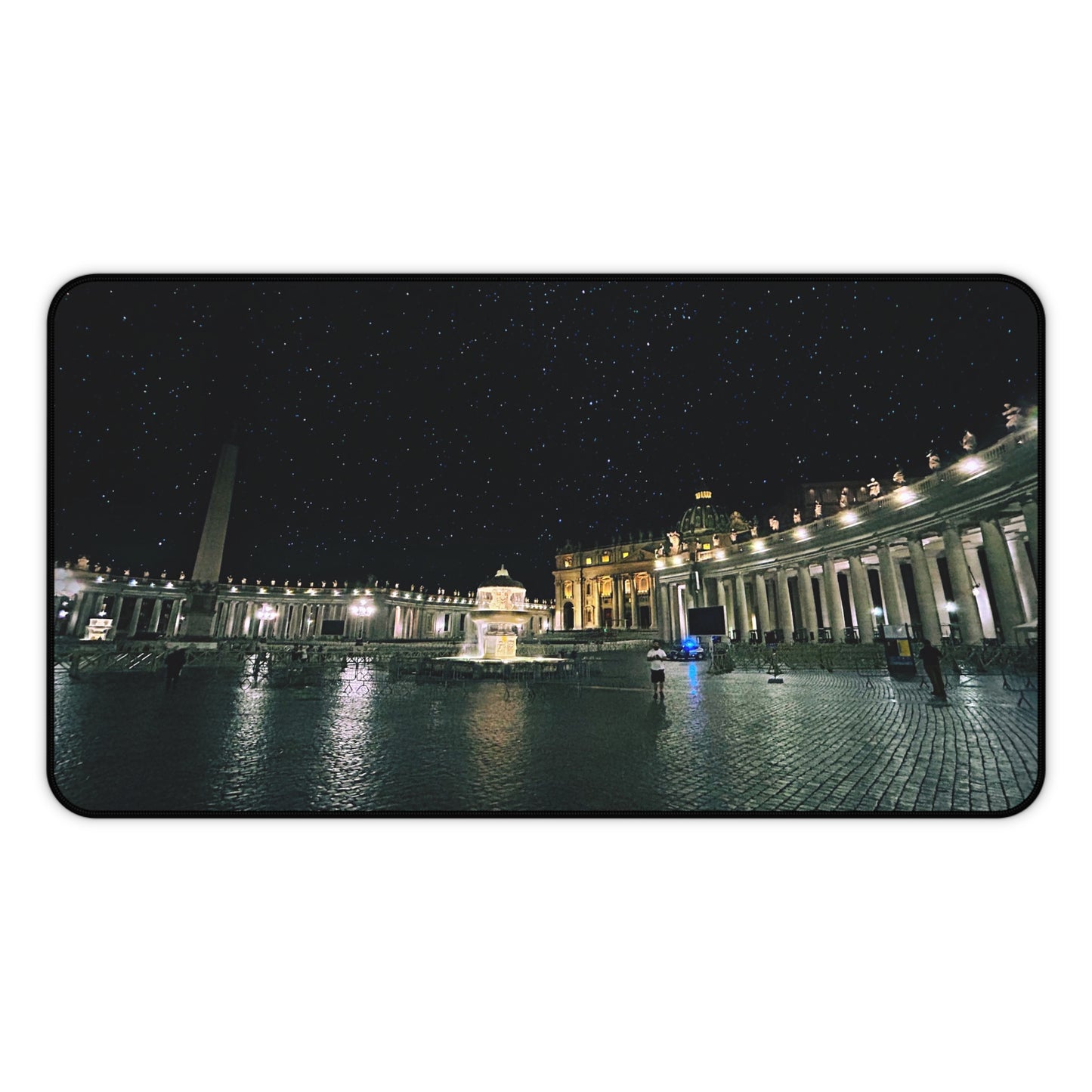 Vatican Nightscape - Desk Mat
