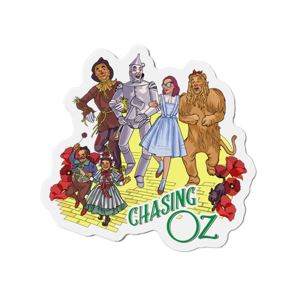 Official Chasing Oz - Die-Cut Magnets