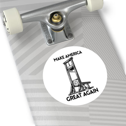 MAGA LOLZ - Round Vinyl Sticker