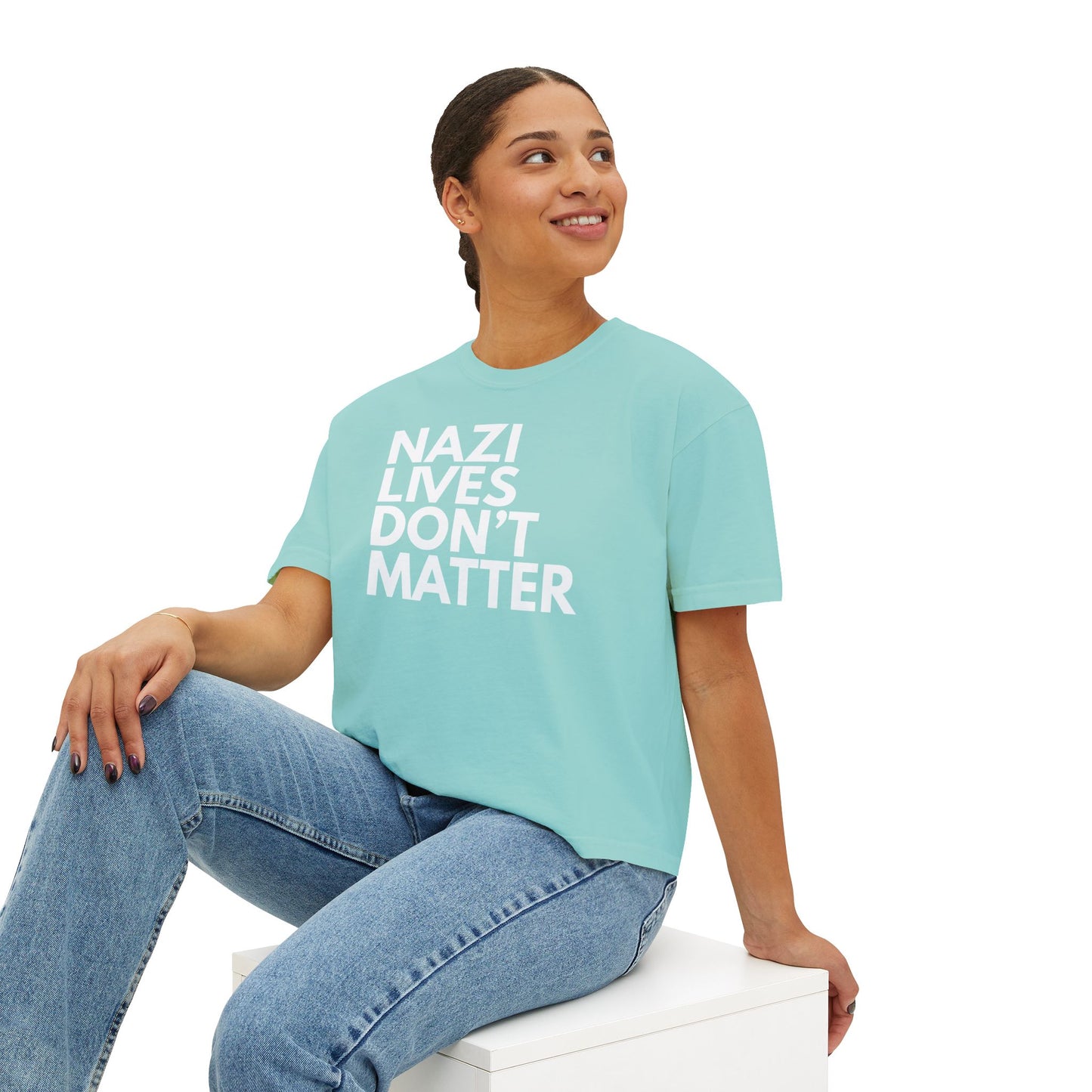 Nazi Lives Don't Matter - Women's Boxy Tee
