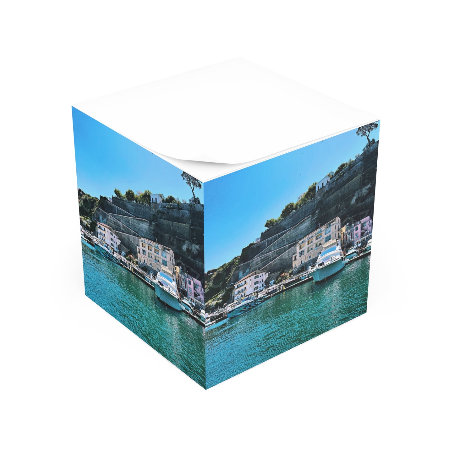 Capri Coastline - Note Cube