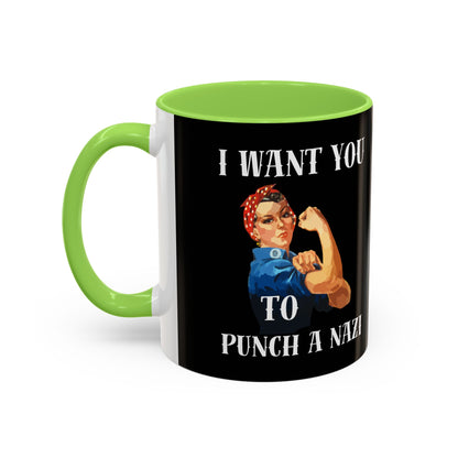 I Want You to Punch a Nazi – Mug