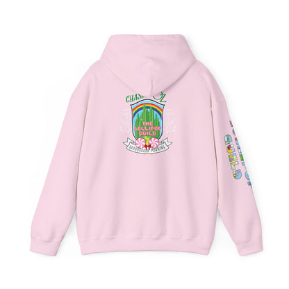 Lollipop Guild Design on Back - Unisex Hoodie