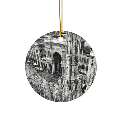 Chasing Oz Art - Trevi Fountain Rome Ceramic Ornament