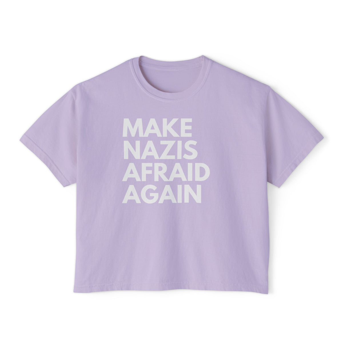 Make Nazis Afraid Again - Women's Cotton Tee