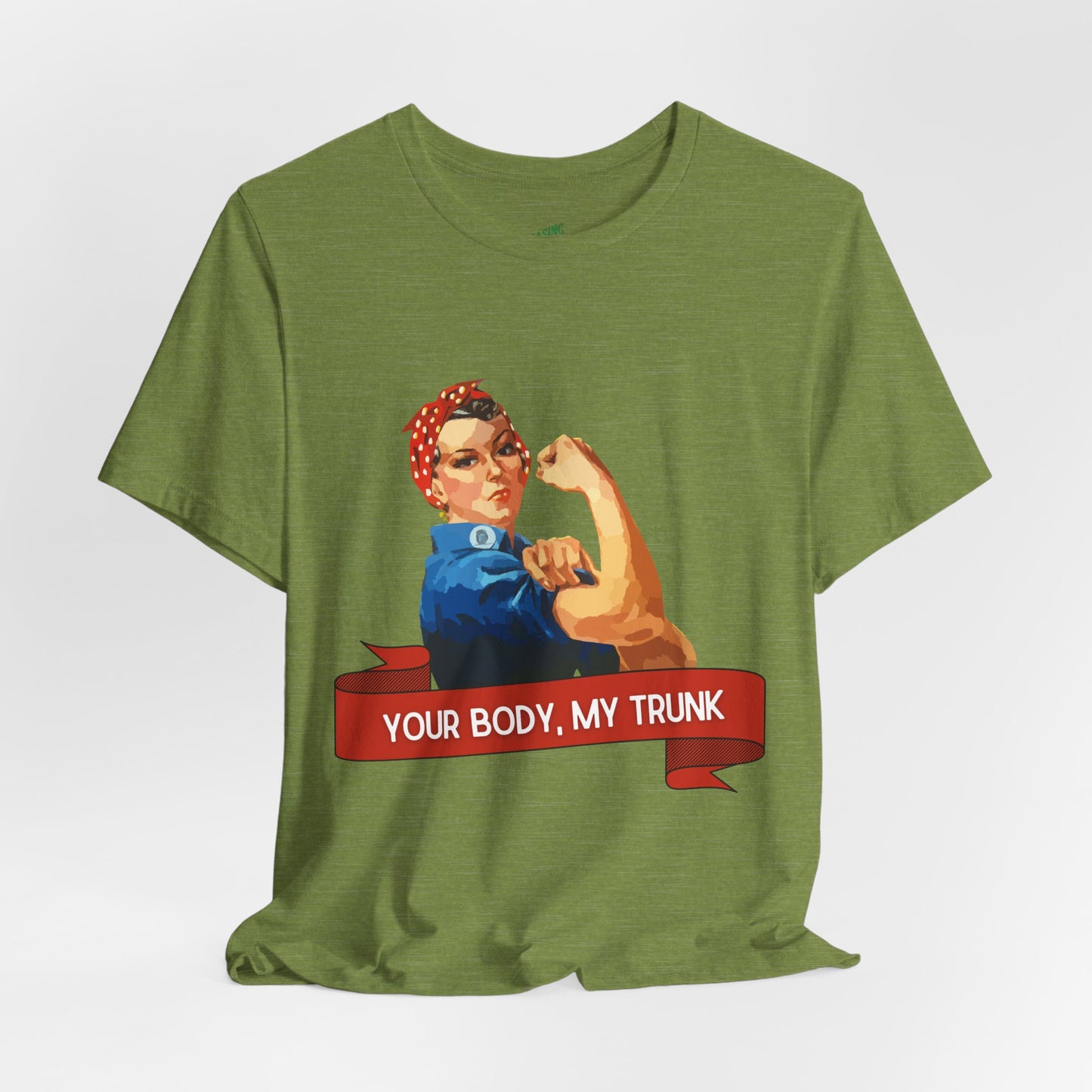 Your Body, My Trunk Unisex Jersey Short Sleeve Tee