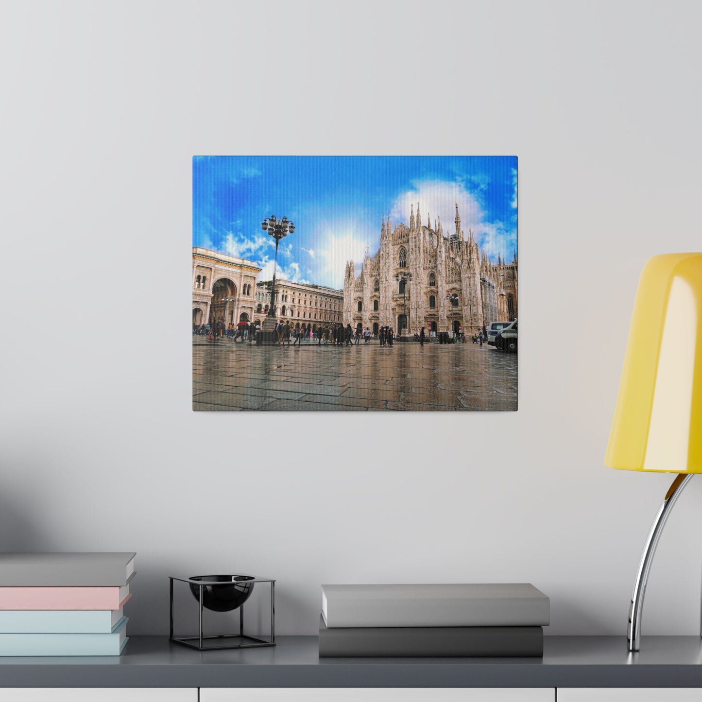 Chasing Oz Art Milan Duomo Matte Canvas Stretched - 0.75"