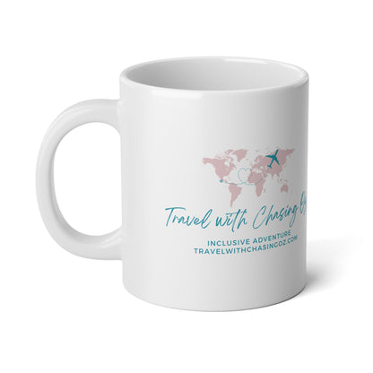 Travel with Chasing Oz- 20oz Jumbo Mug