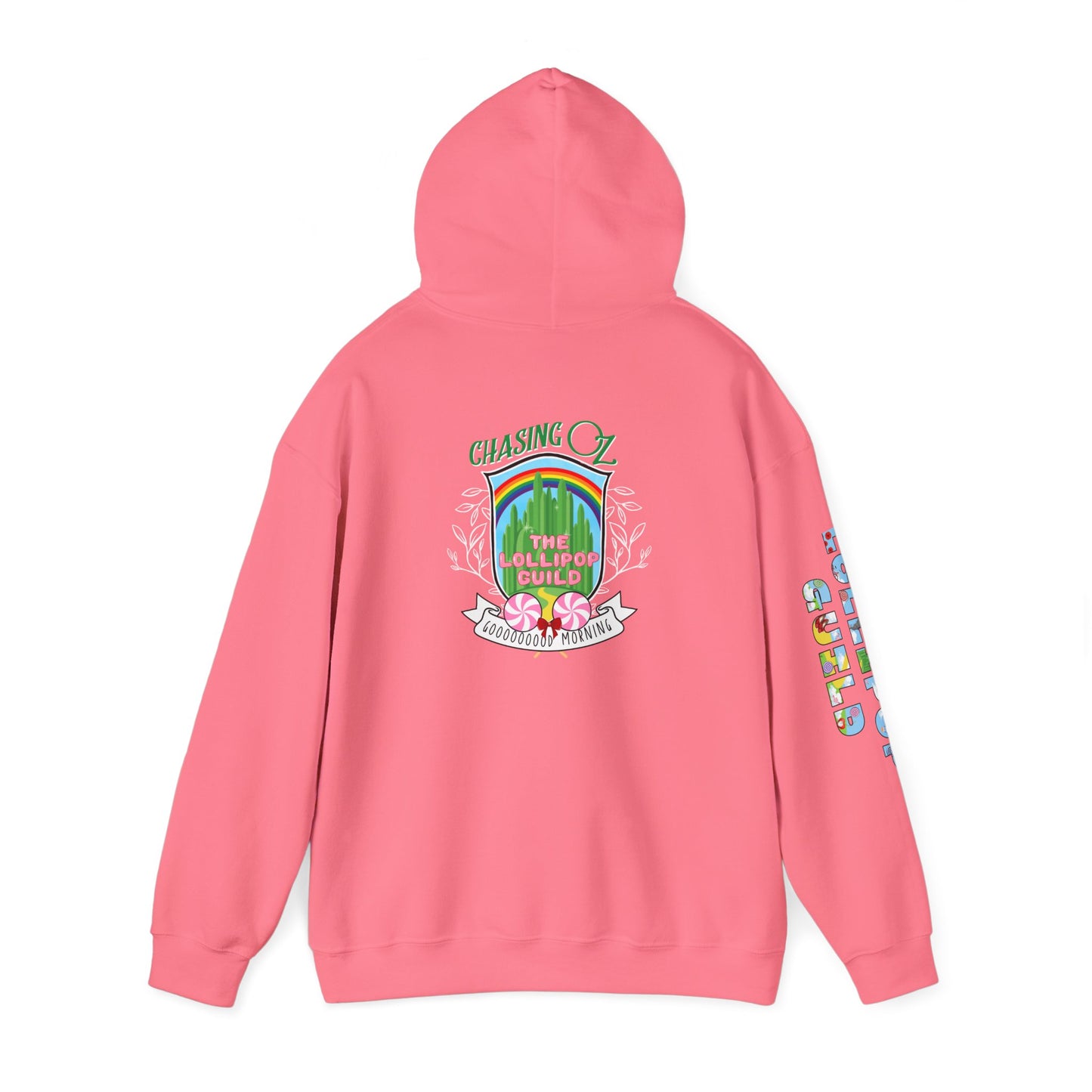 Lollipop Guild Design on Back - Unisex Hoodie