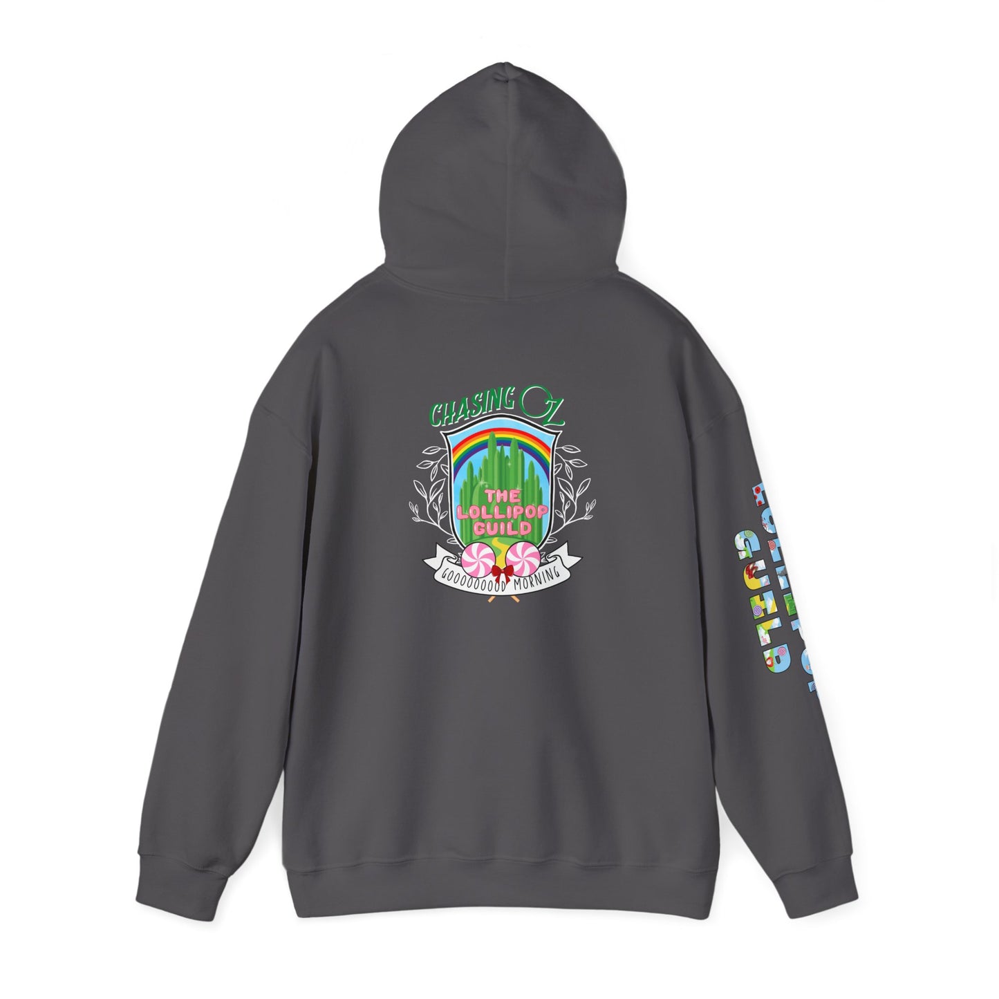 Lollipop Guild Design on Back - Unisex Hoodie