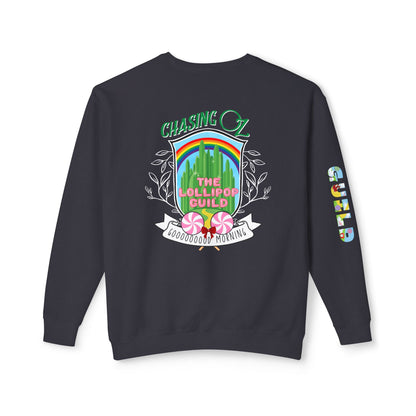 Lollipop Guild Logo on the Back - Unisex Crewneck Sweatshirt