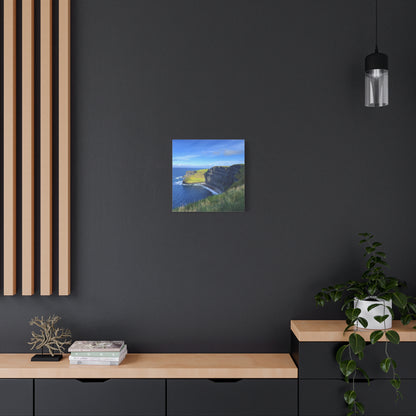 Cliffs of Moher Coastal Scene - Matte Stretched Canvas Print (1.25")