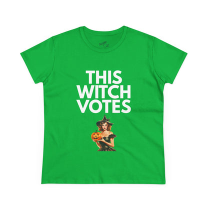 This Witch Votes - Womens Fitted Tee