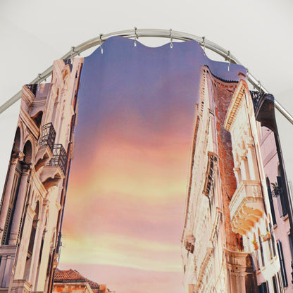 Chasing Oz Art Venice Sunset Shower Curtain