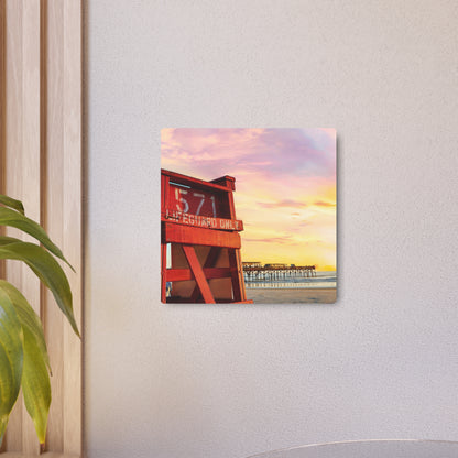 Daytona Beach Sunrise - Metal Art Sign