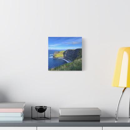 Cliffs of Moher Coastal Scene - Matte Stretched Canvas Print (1.25")