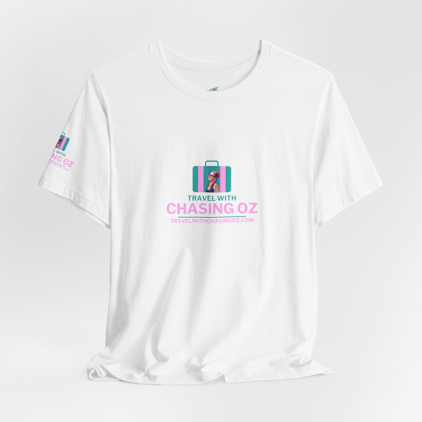 Travel with Chasing Oz - Unisex Jersey Tee