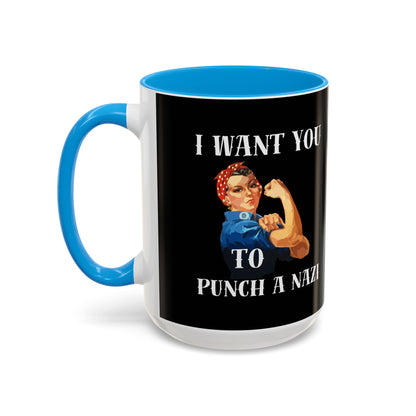 I Want You to Punch a Nazi – Mug