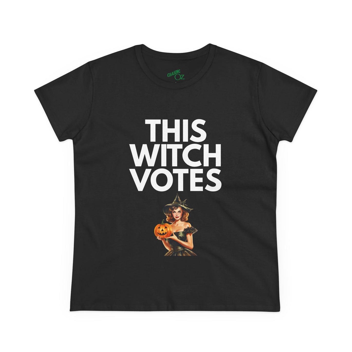 This Witch Votes - Womens Fitted Tee