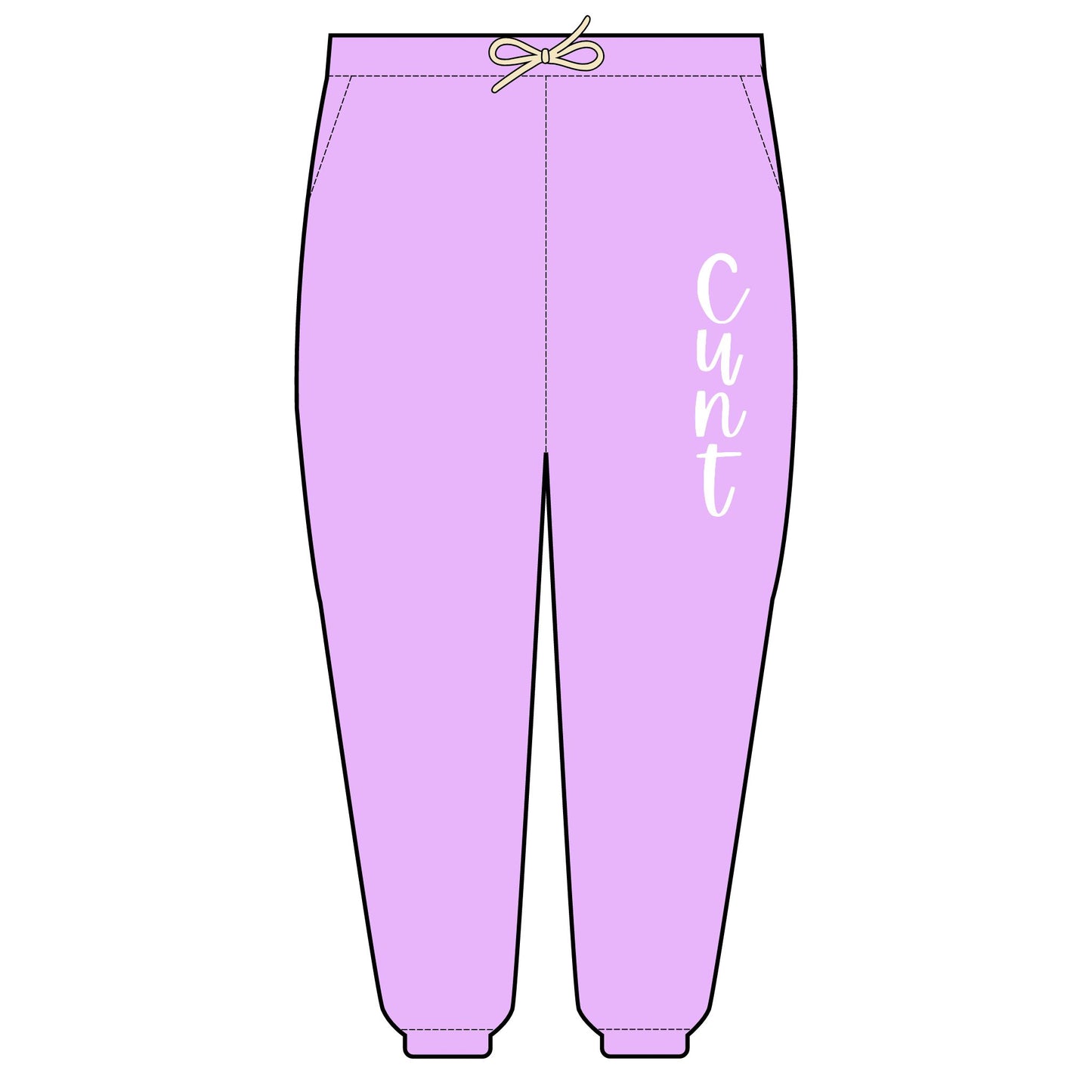 Cunt - Unisex Lightweight Fleece Sweatpants