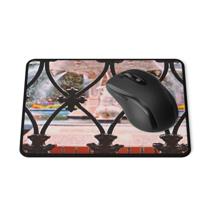 Forsyth Park Fountain Pastels Non-Slip Mouse Pad