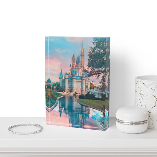 Chasing Oz Art Pastel Castle Photo Block