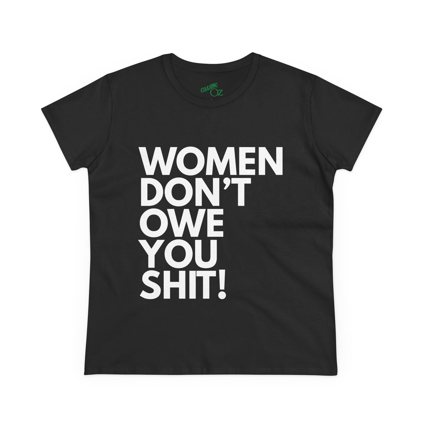 Women Don't Owe You - Women's Fitted Tee