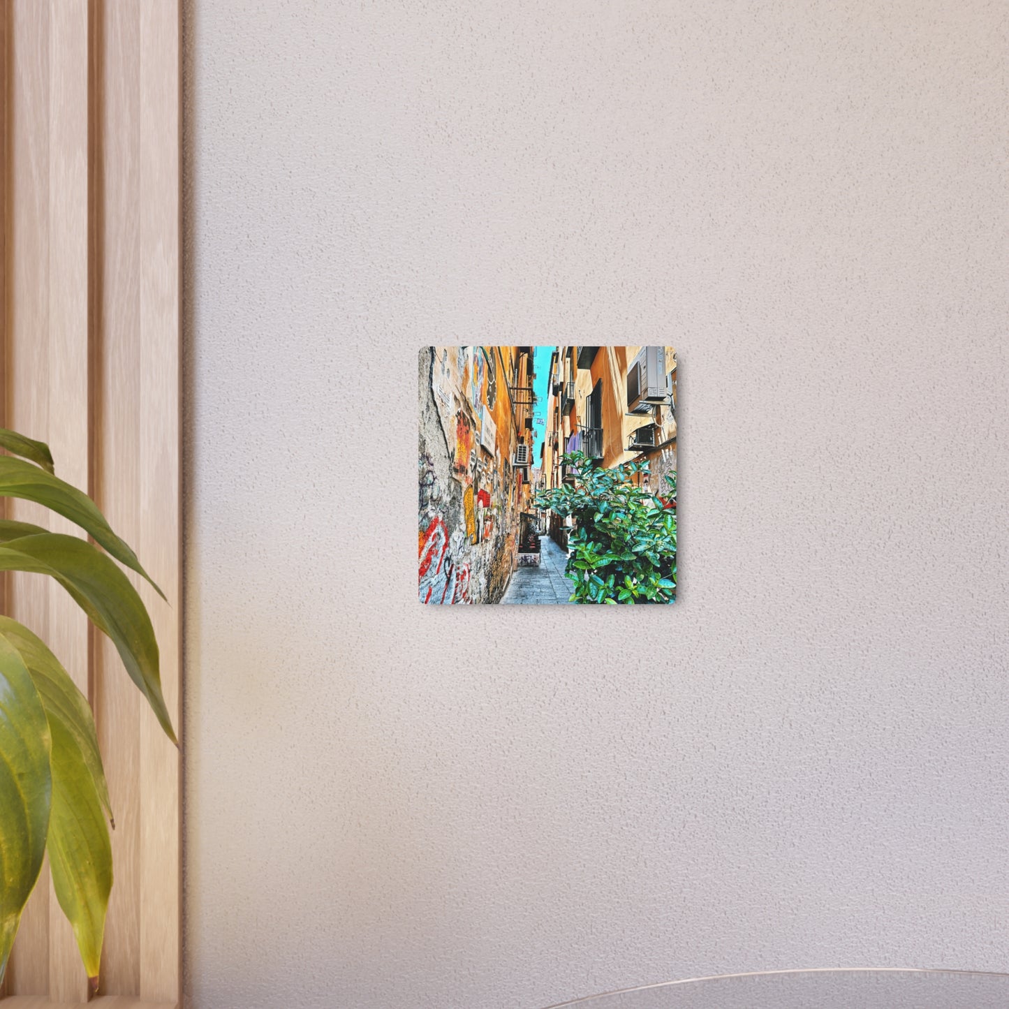 Italian Alleyway - Metal Wall Art