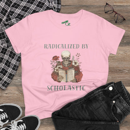 Radicalized by Scholastic - Women's Fitted Tee