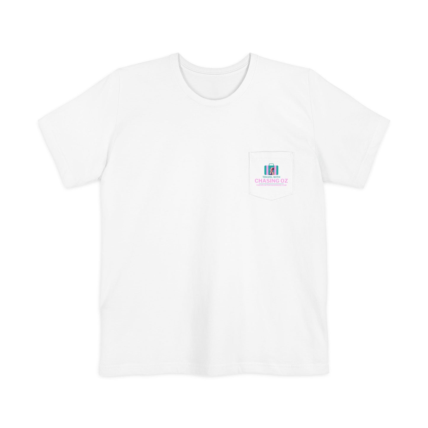 Travel with Chasing Oz - Unisex Pocket Tee