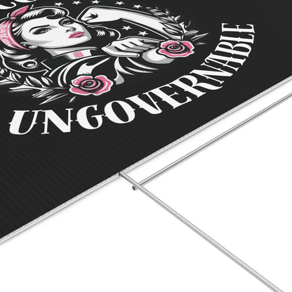 Become Ungovernable - Yard Sign